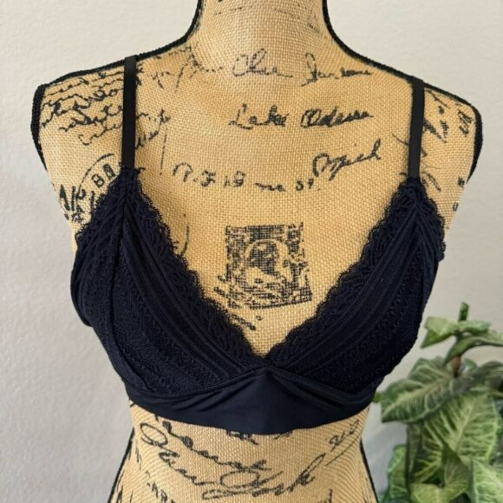Marilyn Monroe Black Bralette